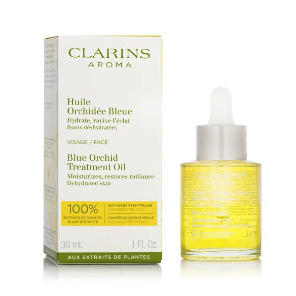 Face treatment oil blue orchid