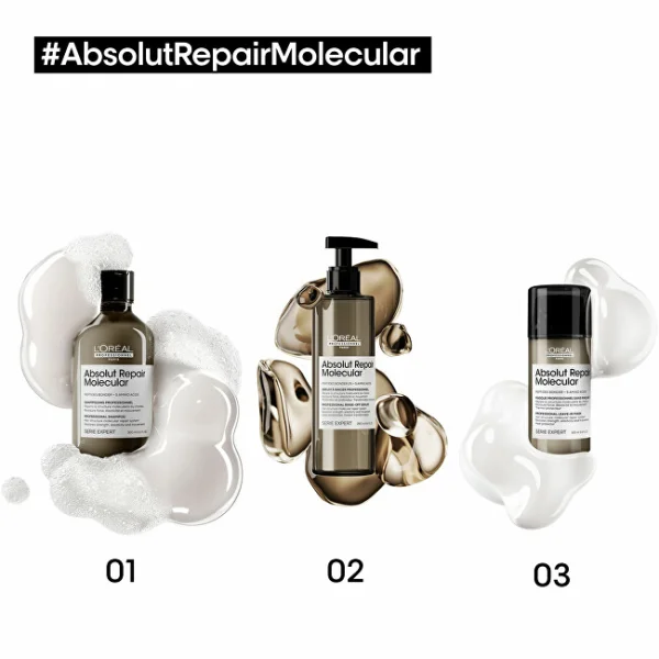 Absolut repair molecular professional shampoo thumbnail 9