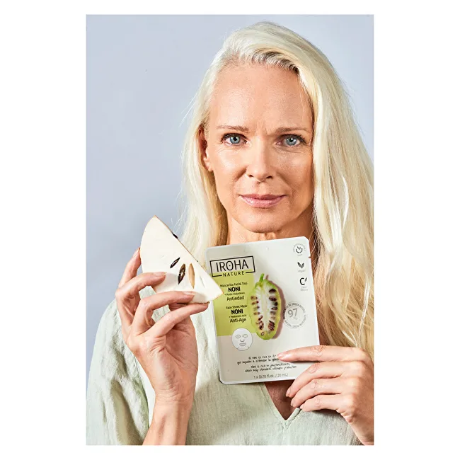 Iroha Noni Anti-Age Face Sheet Mask thumbnail 2