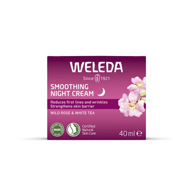 Wild rose & white tea smoothing night cream thumbnail 2