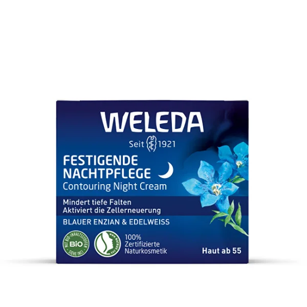 Blue gentian & edelweiss contouring night cream thumbnail 2