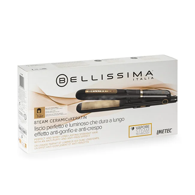Bellissima Steam hair straightener 11915 Ceramic & Keratin thumbnail 8