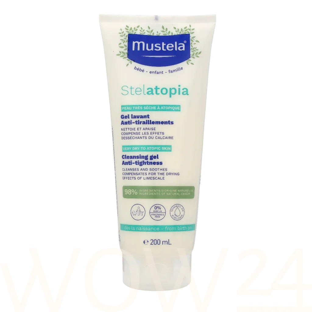 Mustela Bébé stelatopia cleansing gel thumbnail 2