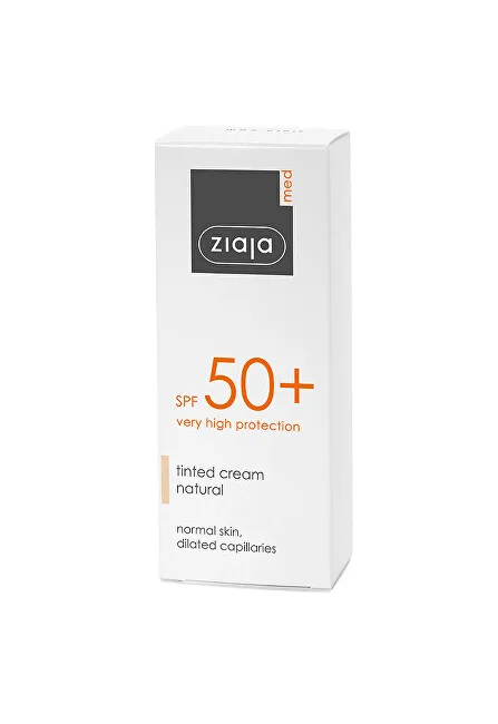 Ziaja Tinted cream for normal skin SPF 50+ natural shade (Tinted Cream) 50 ml thumbnail 2