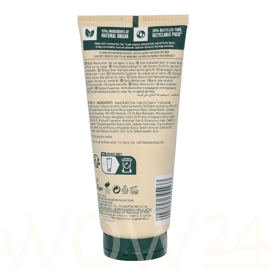 The Body Shop Almond Milk Body Lotion For Dry Sensitive Skin thumbnail 3