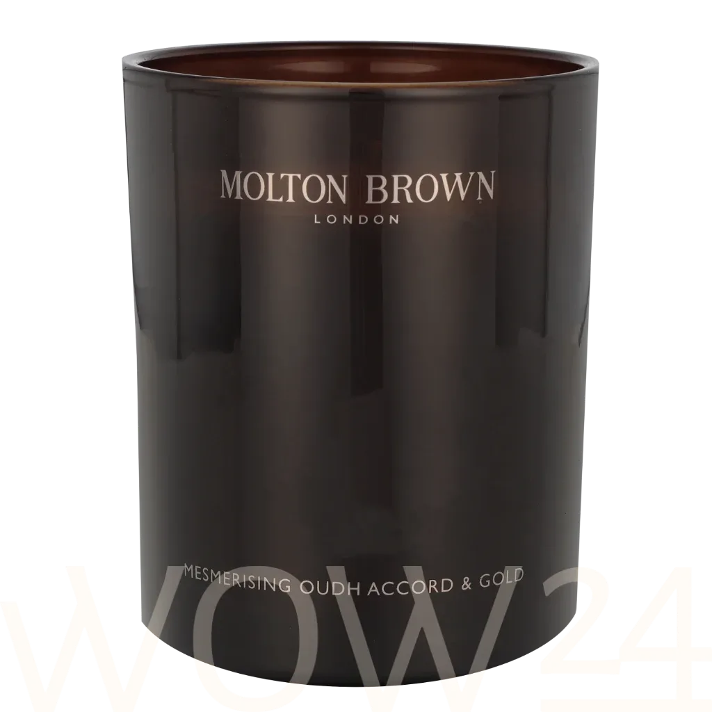 Molton Brown Oudh Accord & Gold Scented Candle thumbnail 5