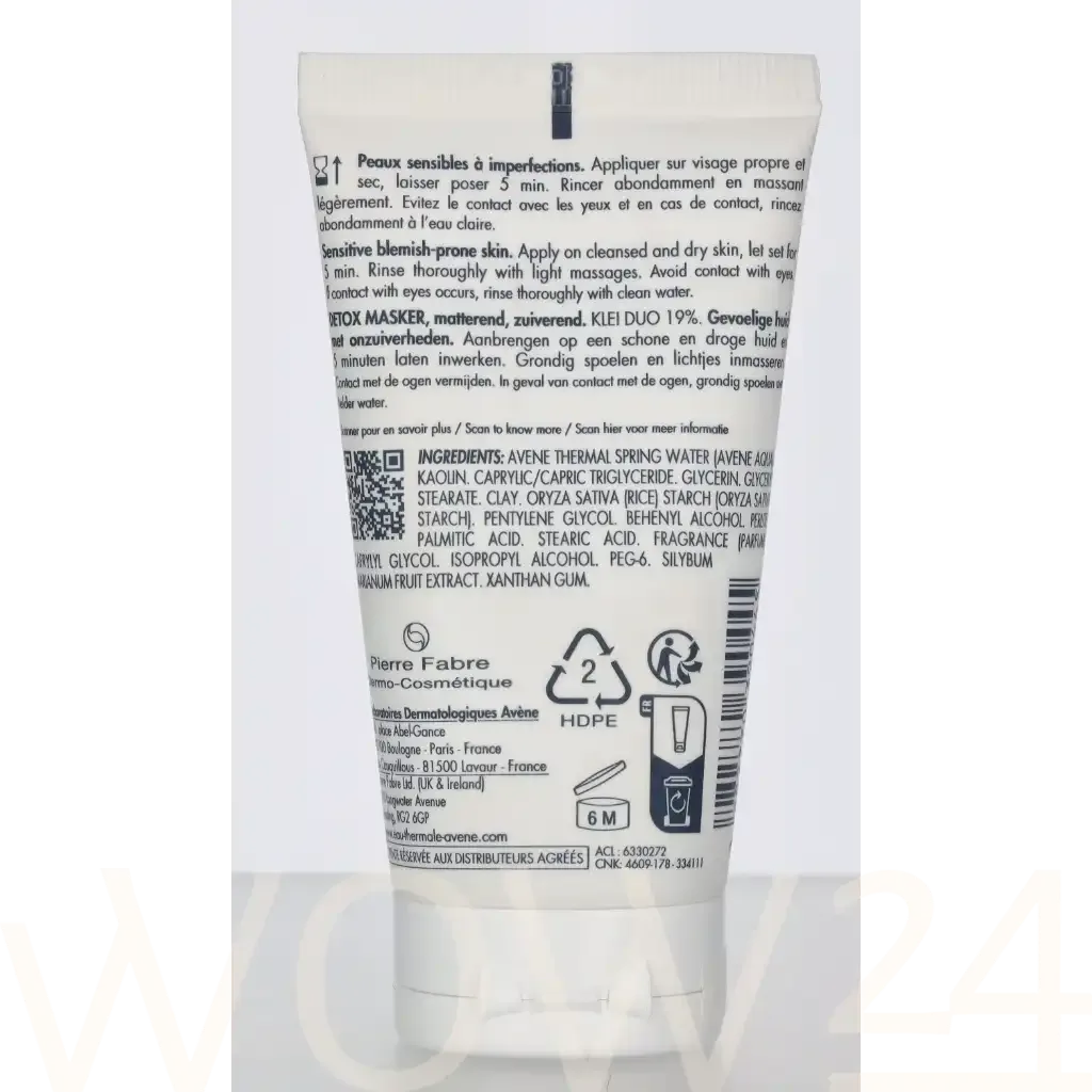 Avene Avene Cleanance Detox Mask thumbnail 3