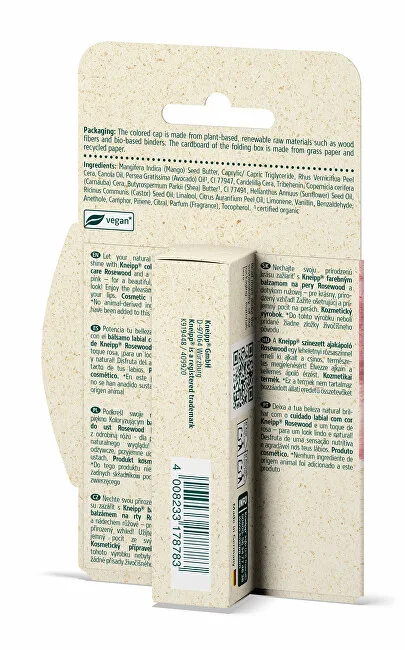 Kneipp Rosewood Colored Lip Care 4.7 g thumbnail 2