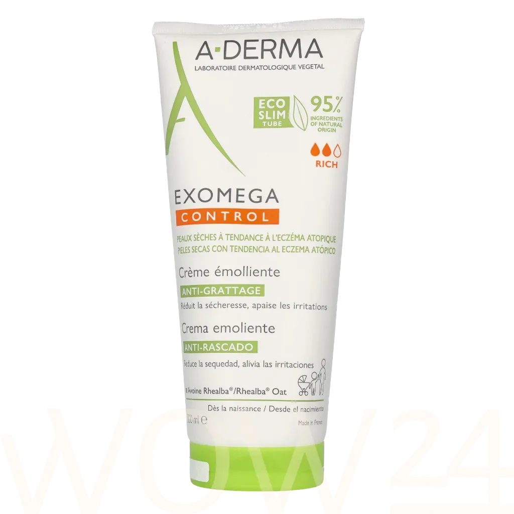 A-Derma Exomega Control Rich Emollient Cream thumbnail 2