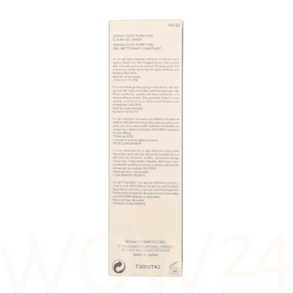 Silky purifying clear gel wash thumbnail 4