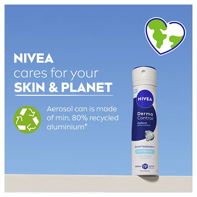 Nivea Antiperspirant spray Derma Control Defend (Antiperspirant) 150 ml thumbnail 8