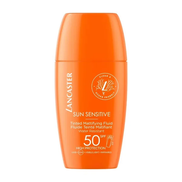Sun sensitive tinted mattifying fluid