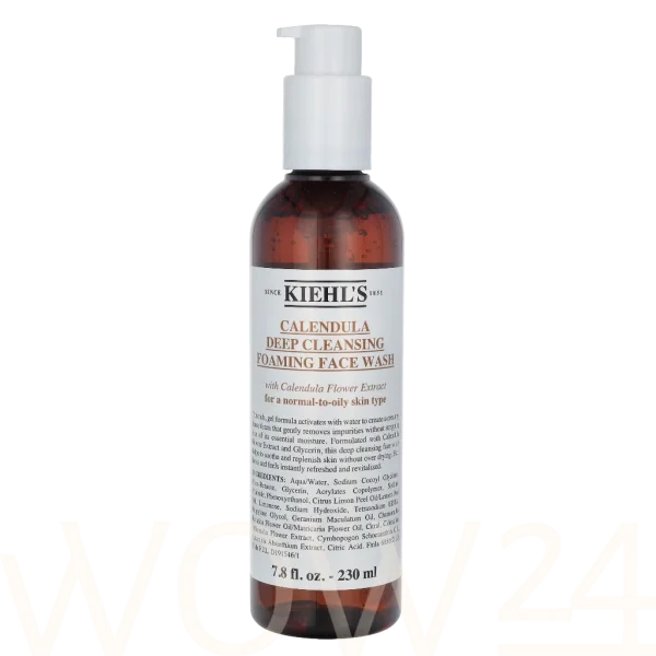Calendula deep cleansing foaming face wash