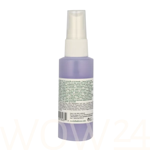 Facial spray with aloe, chamomile and lavender thumbnail 2
