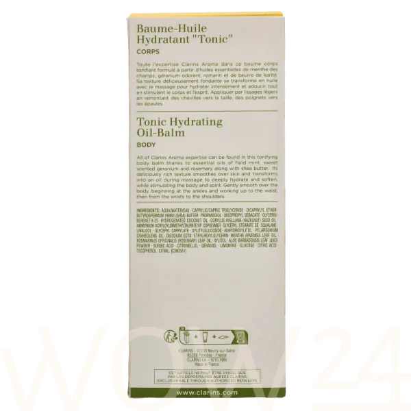 Aroma body care tonic hydrating balm with essential oils thumbnail 7