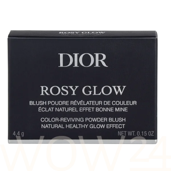 Dior backstage rosy glow