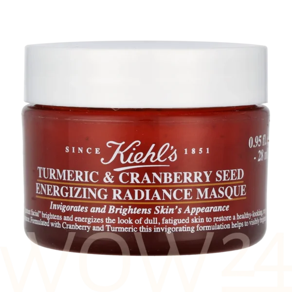 Turmeric & cranberry seed energizing radiance masque