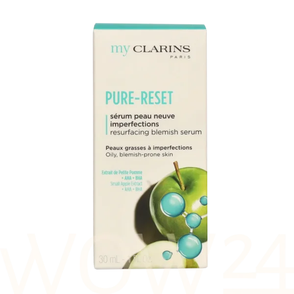 My clarins pure-reset resurfacing blemish serum