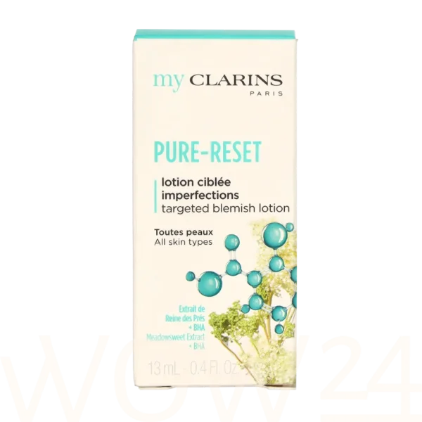 My clarins pure-reset targeted blemish lotion