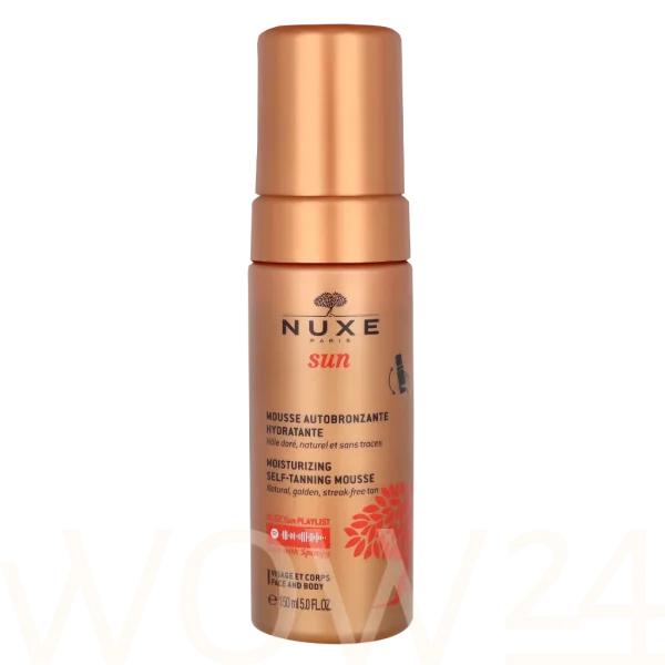 Sun moisturizing self-tanning mousse thumbnail 3