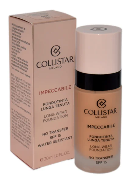 Impeccabile long wear foundation spf 15 4n - sand