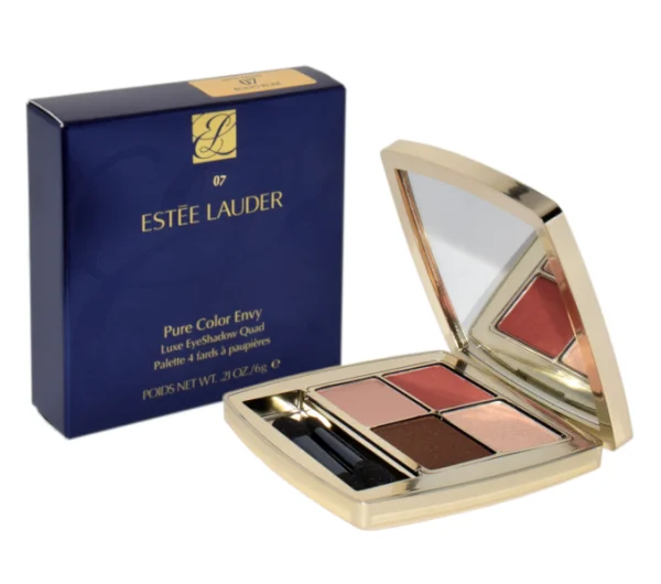 Pure color envy luxe eyeshadow quad boho rose 07