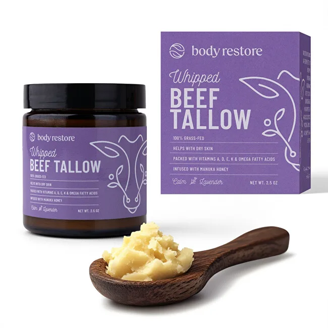 Body Restore Lavender Whipped Beef Tallow Body Cream 71 g thumbnail 2
