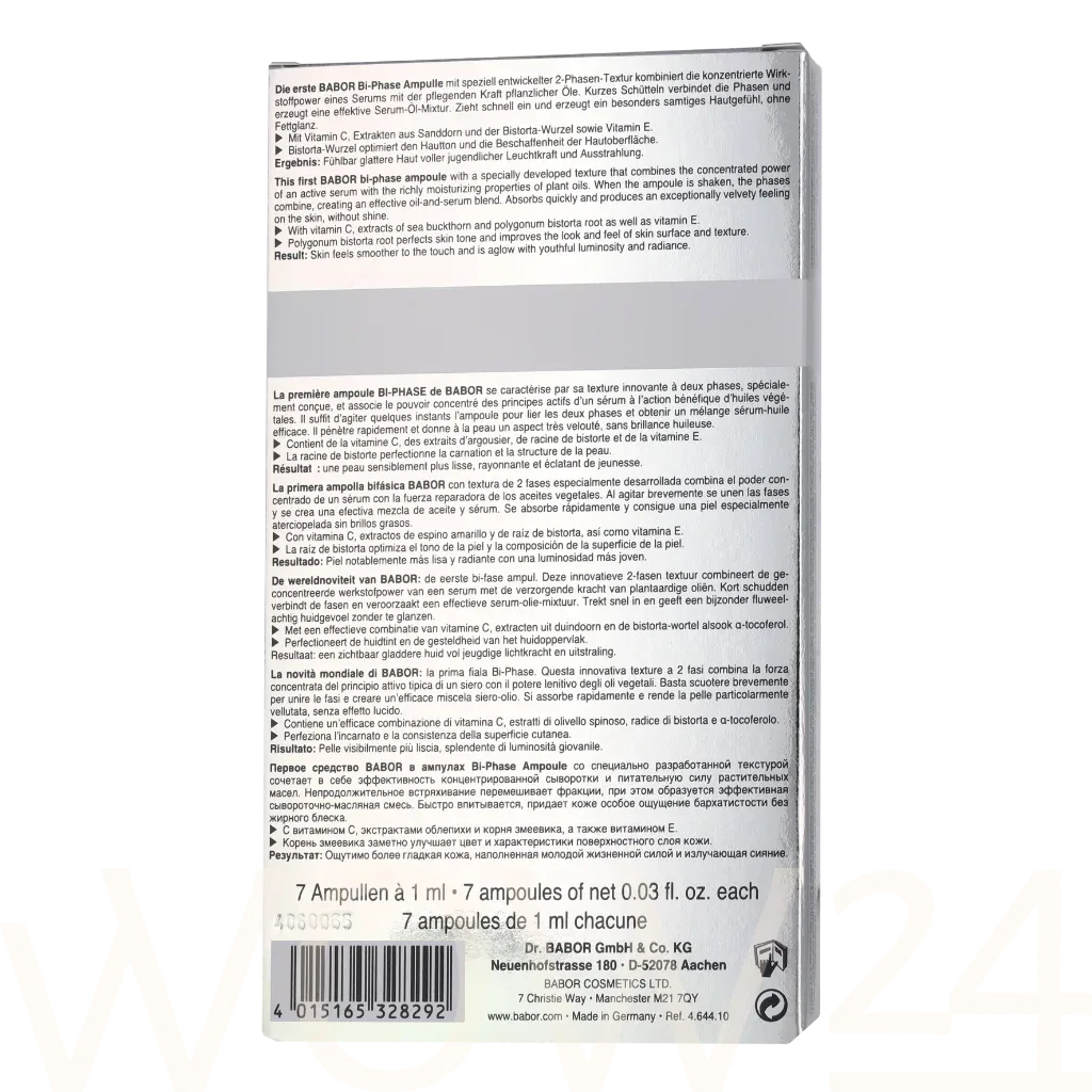 Babor Babor Refine Glow Booster Bi-Phase Ampoules thumbnail 3