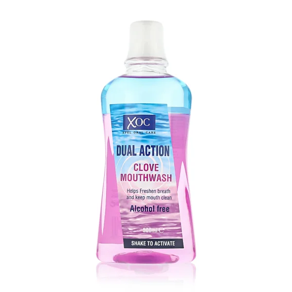 Dual action clove mouthwash