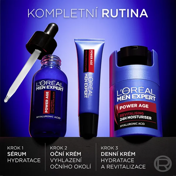 Men expert power age recharging night gel thumbnail 3