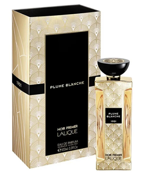 Noir premier collection plume blanche