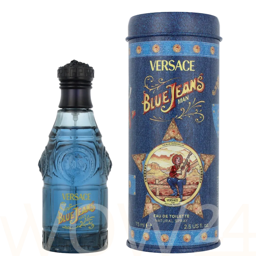 Versace Blue jeans man thumbnail 4