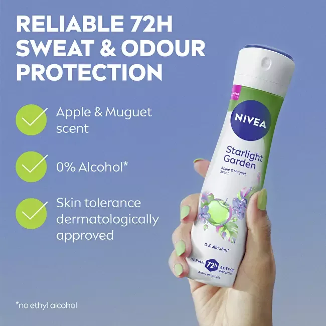 Nivea Antiperspirant spray Galaxy Garden Anti-Perspirant 150 ml thumbnail 2