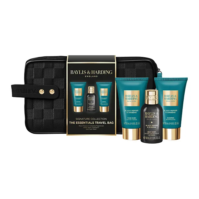 Baylis & Harding Black Pepper & Ginseng Body Care Gift Set in a Bag 3 pcs thumbnail 2