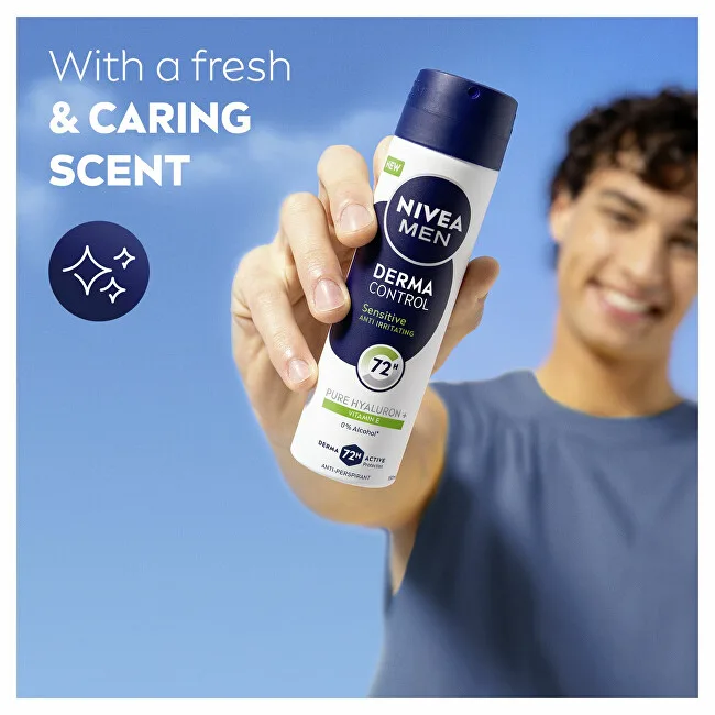 Nivea Antiperspirant spray for sensitive skin Men Derma Control Sensitive (Antiperspirant) 150 ml thumbnail 7