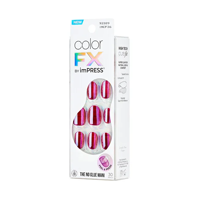 Kiss Self-adhesive nails imPRESS Color FX (Around You) 30 pcs thumbnail 4