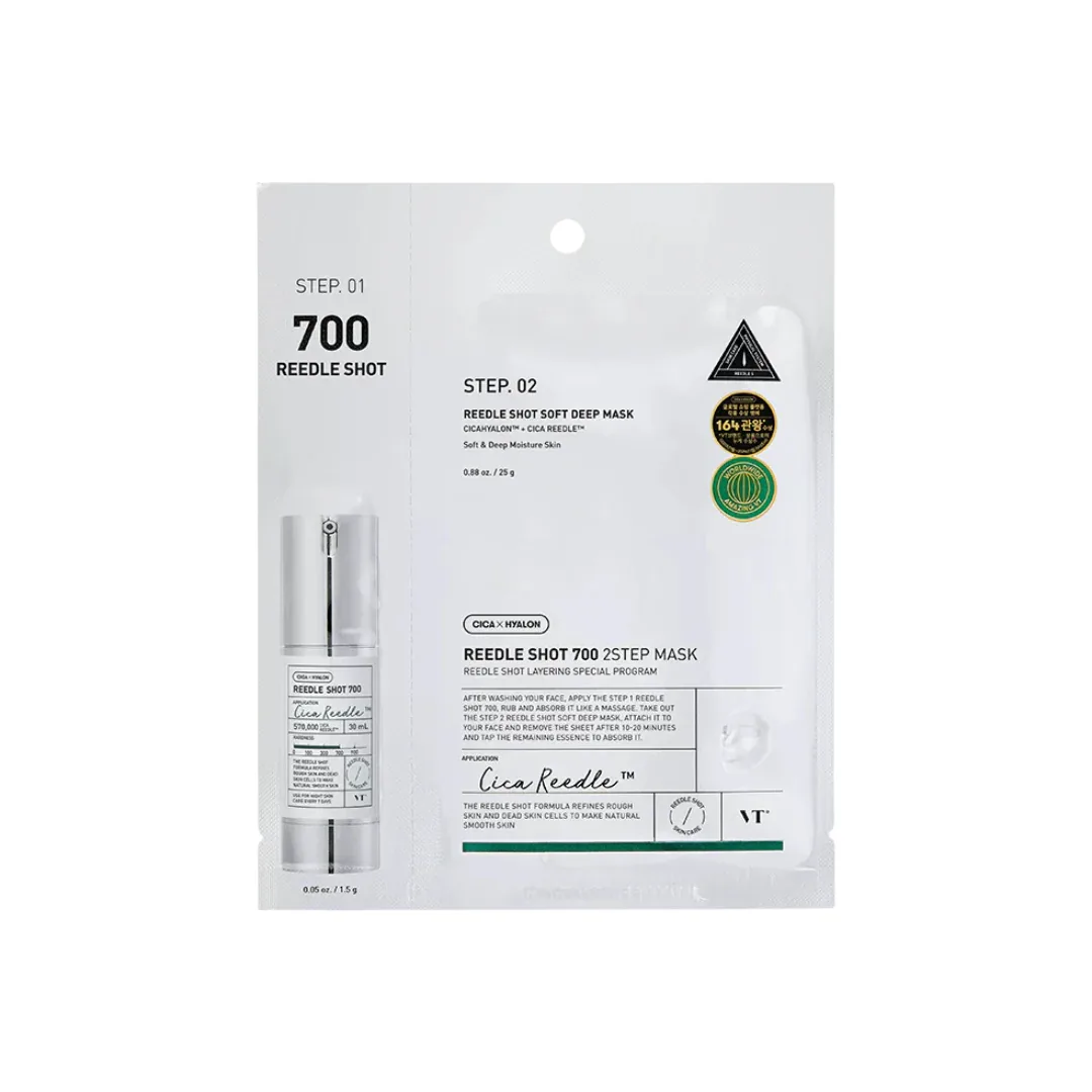 VT Cosmetics VT Cosmetics Reedle Shot 700 2Step Mask thumbnail 2