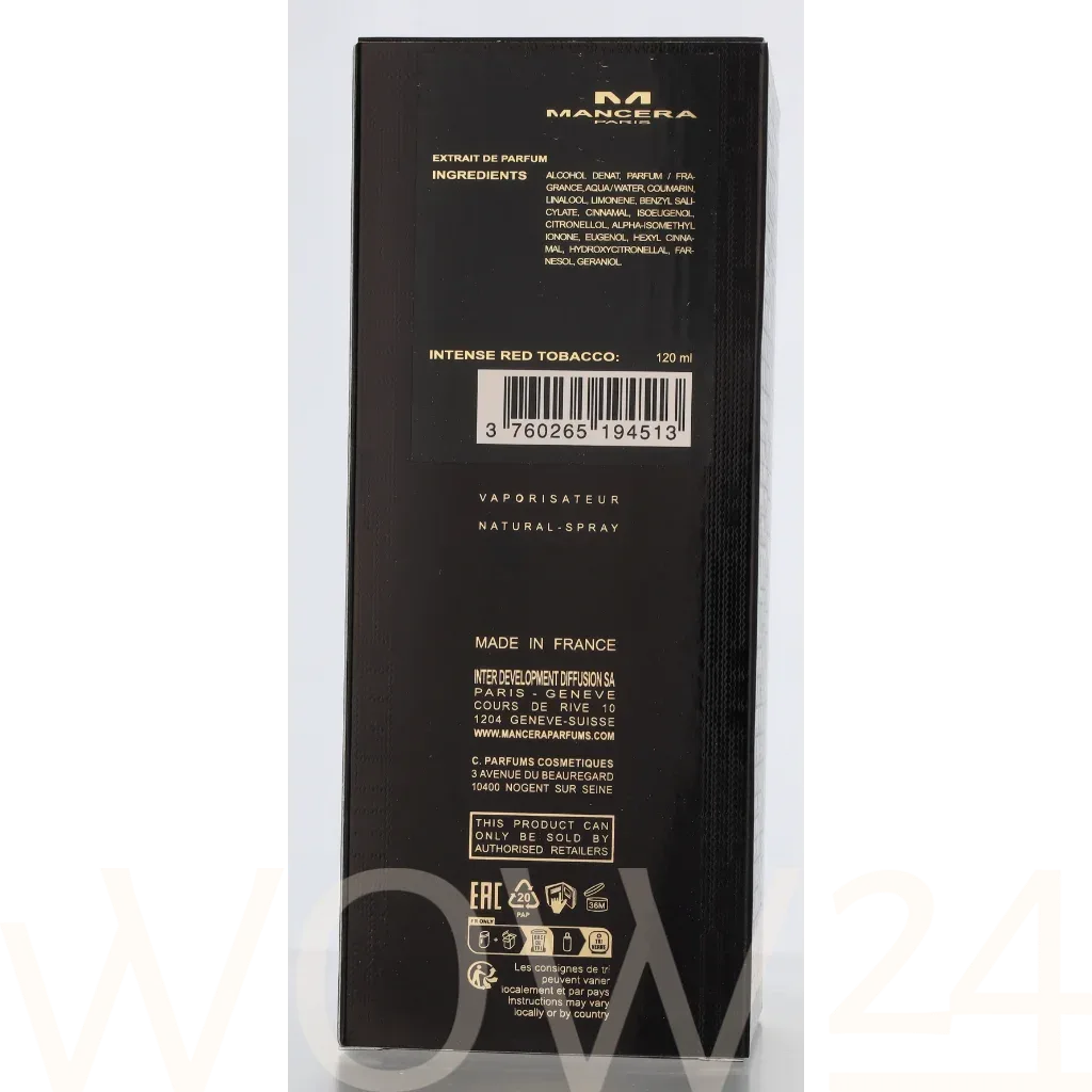 Mancera Les Confidentiels Red Tobacco Intense thumbnail 3