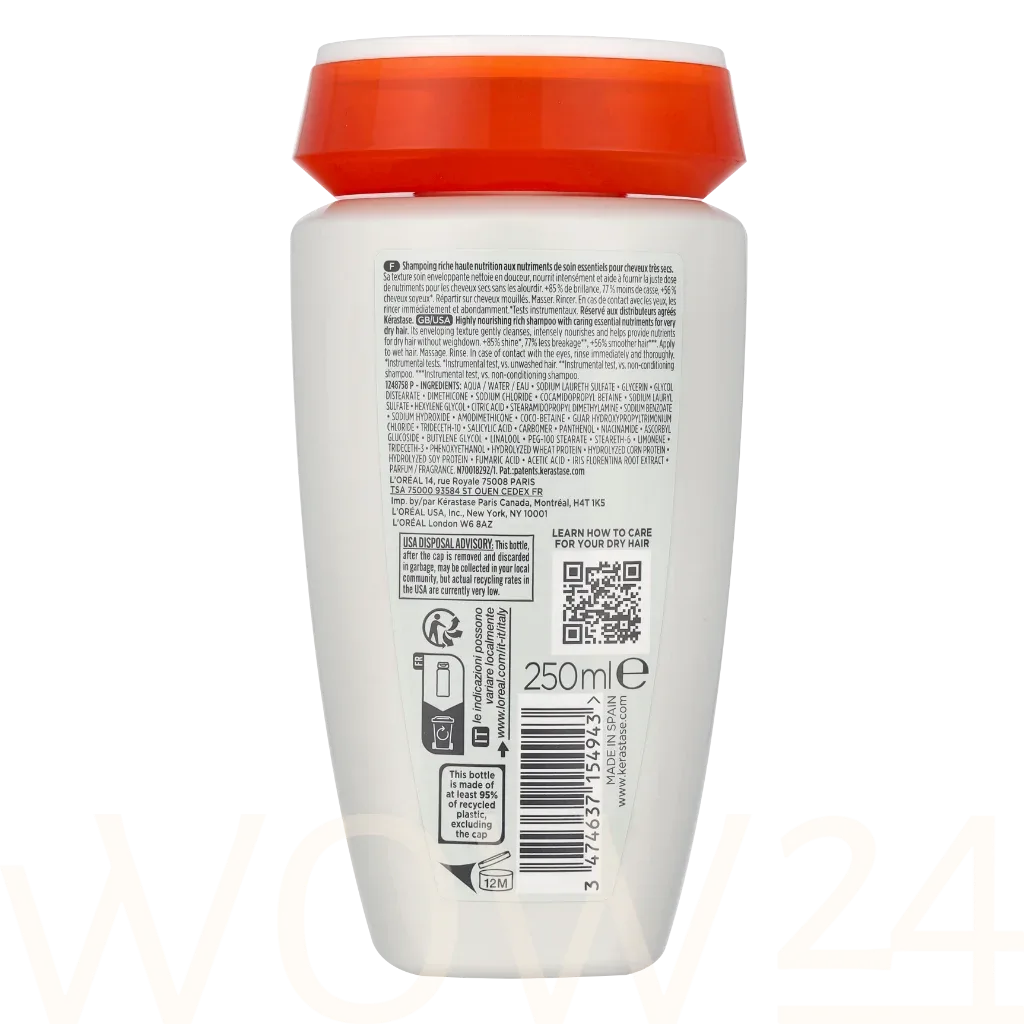 Kérastase Kerastase Nutritive Bain Satin Riche Shampoo thumbnail 3