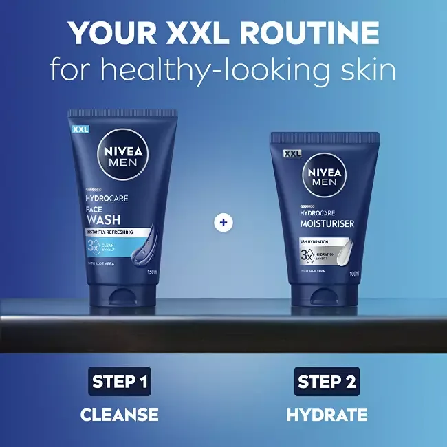 Nivea Men Hydrocare Face Wash Cleansing Gel thumbnail 5