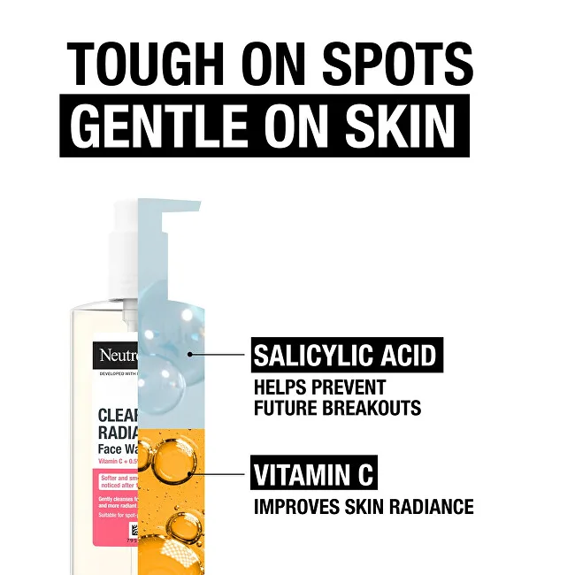 Neutrogena Clear & Radiant Face Wash thumbnail 3