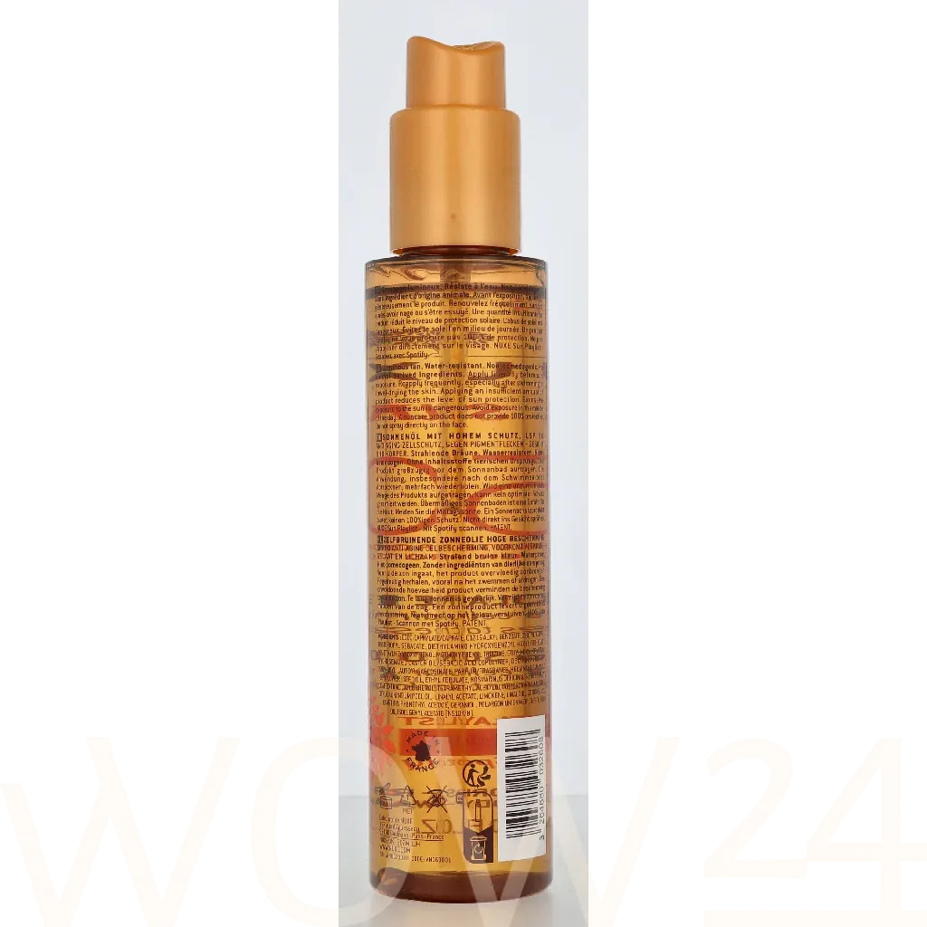 Nuxe Paris Sun Tanning Sun Oil thumbnail 3