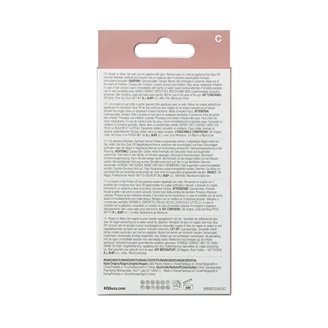 Kiss Bare-But-Better Gel Nails (Nails) 28 pcs thumbnail 2