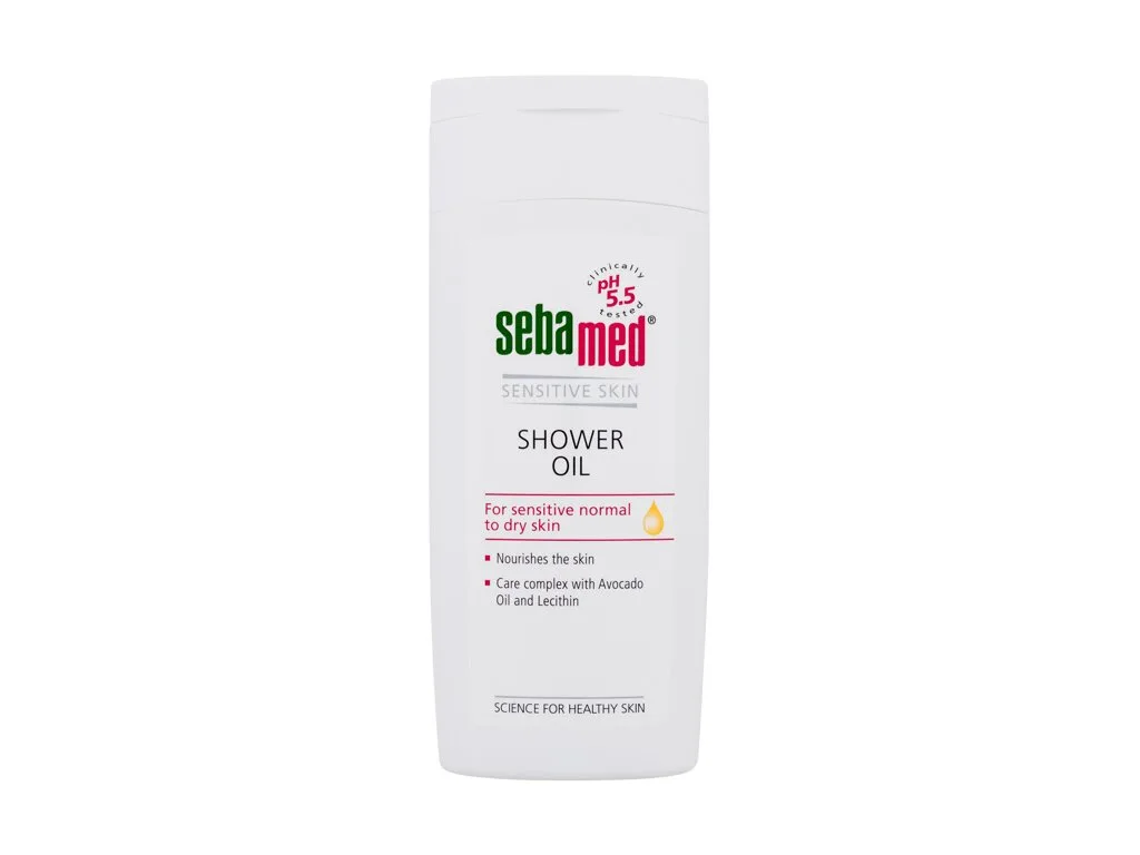 Sensitive skin shower oil