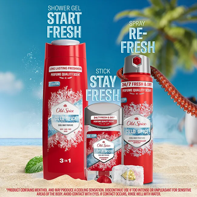 Old Spice Antiperspirant spray Cold Spice Antiperspirant 150 ml thumbnail 8