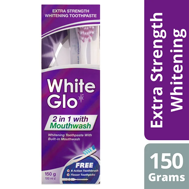 White Glo 2 in 1 with mouthwash thumbnail 3
