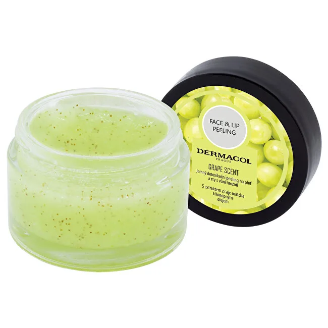 Dermacol Face & Lip Peeling Grape Scent thumbnail 2