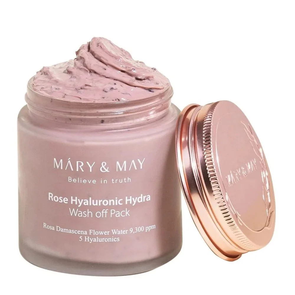 MARY & MAY Hydrating face mask Rose Hyaluronic Hydra (Wash Off Pack) 125 g thumbnail 2