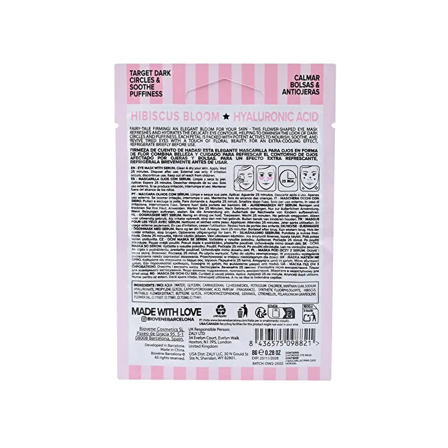 Biovene Fairy-Tale Firming Eye Pads for Puffiness Reduction 1 Pair thumbnail 6