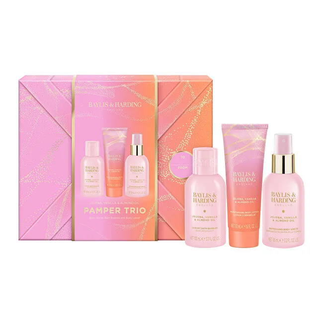 Baylis & Harding Body Care Set Jojoba, Vanilla & Almond Oil 3 pcs thumbnail 2